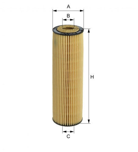 Filtro de aceite HENGST FILTER E38H D106
