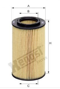 Filtro de aceite HENGST FILTER E840H D331