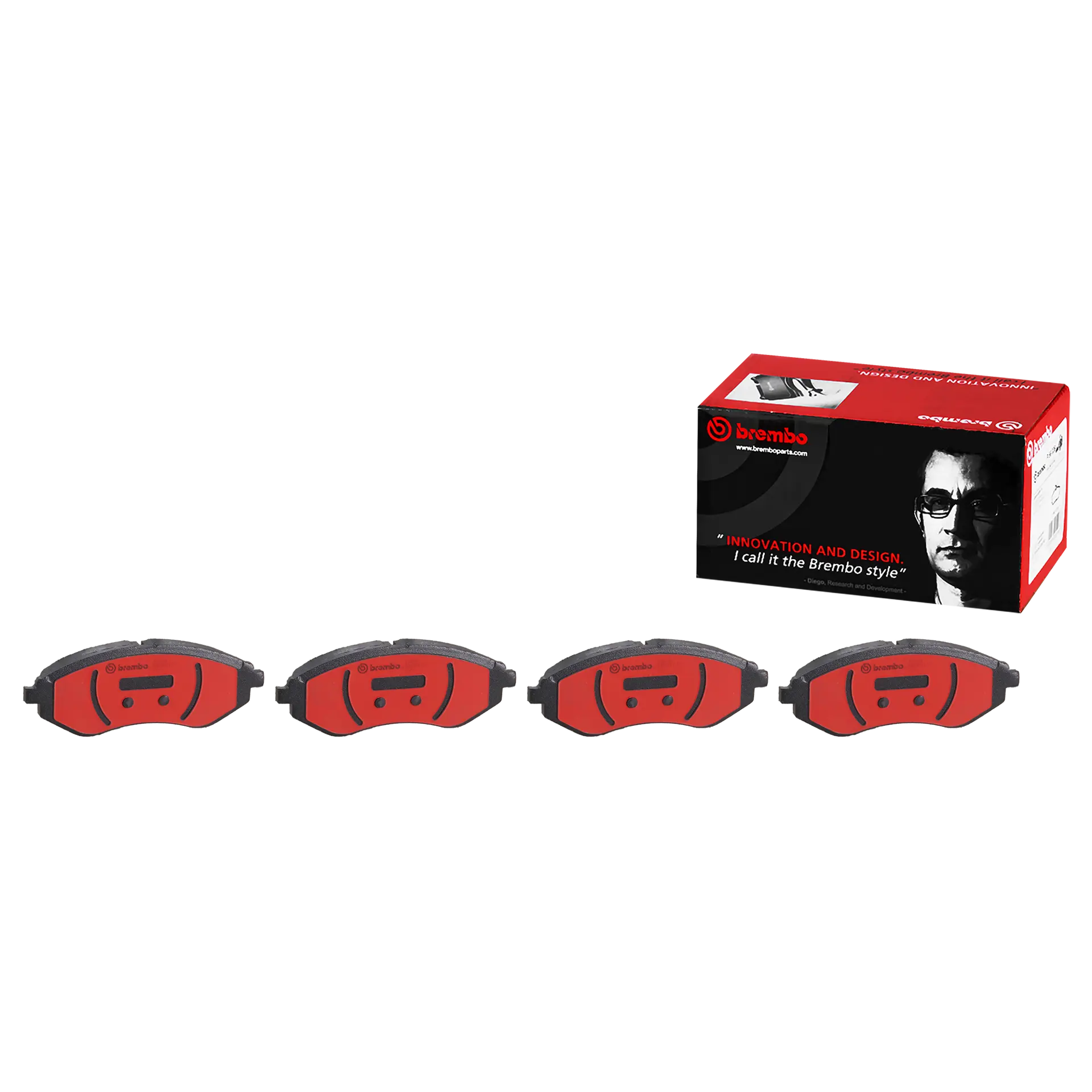 Juego de pastillas de freno BREMBO P24048N