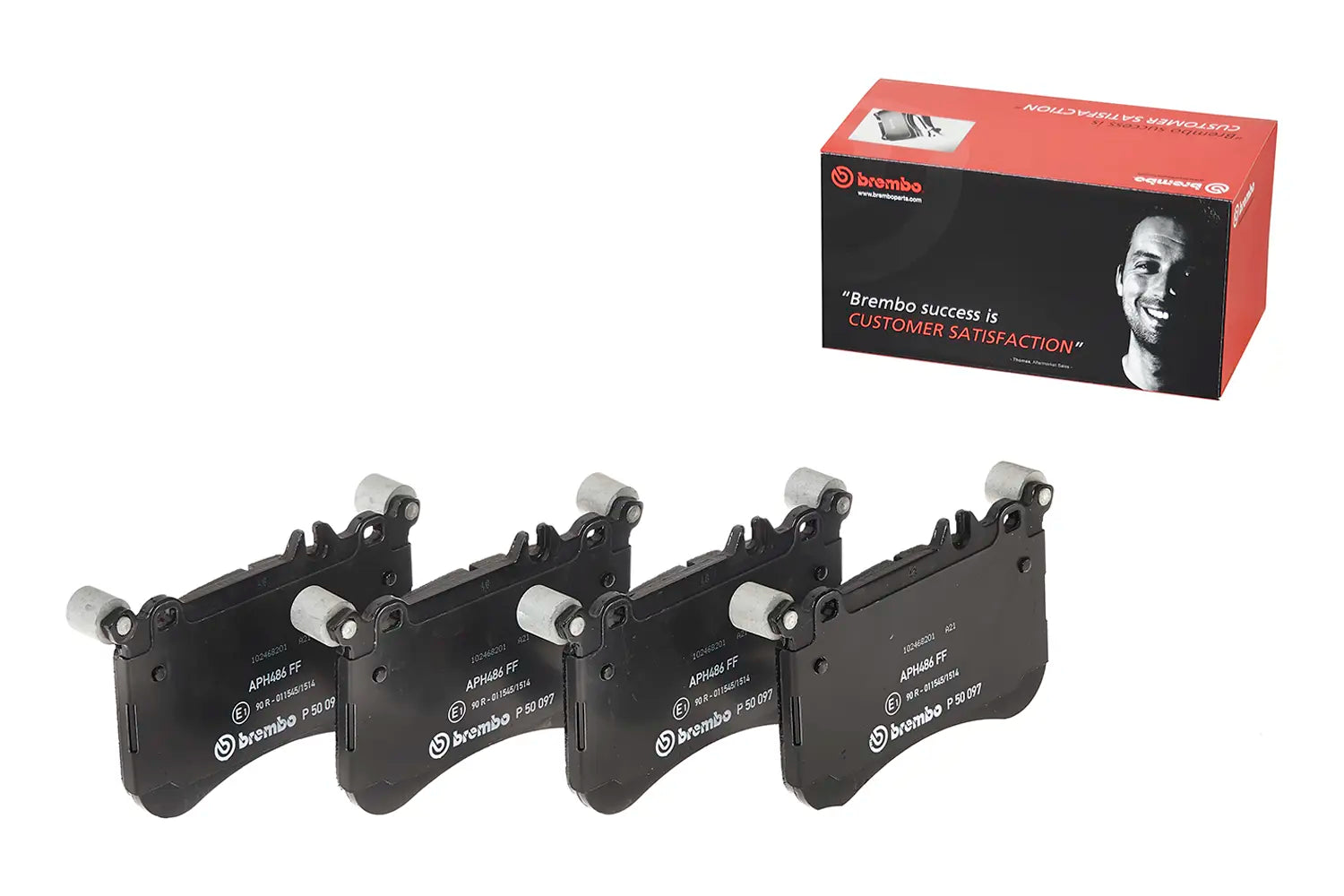 Juego de pastillas de freno BREMBO P 50 097
