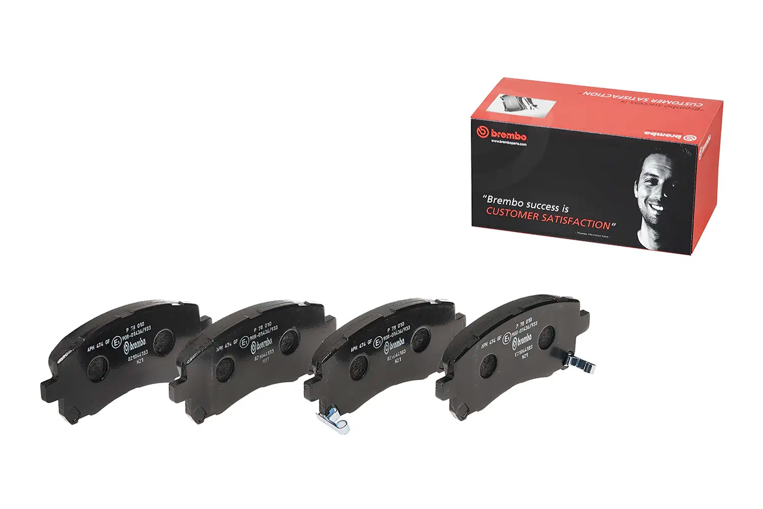 Juego de pastillas de freno BREMBO P 78 010