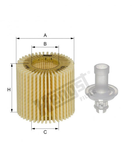 Filtro de aceite HENGST FILTER E210H D226