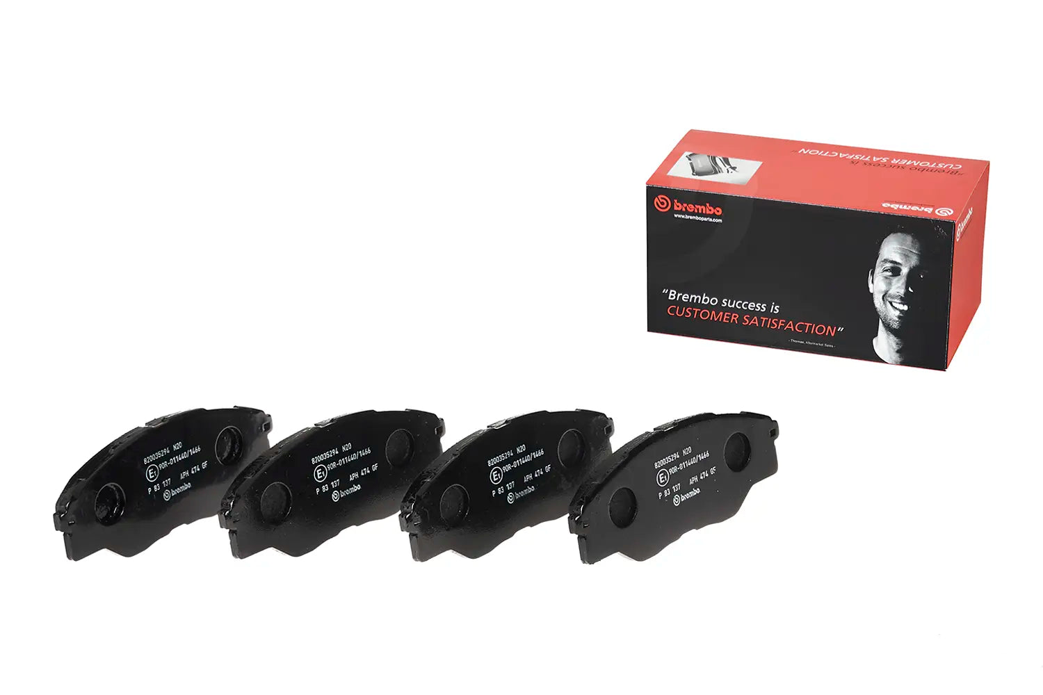 Juego de pastillas de freno BREMBO P 83 137