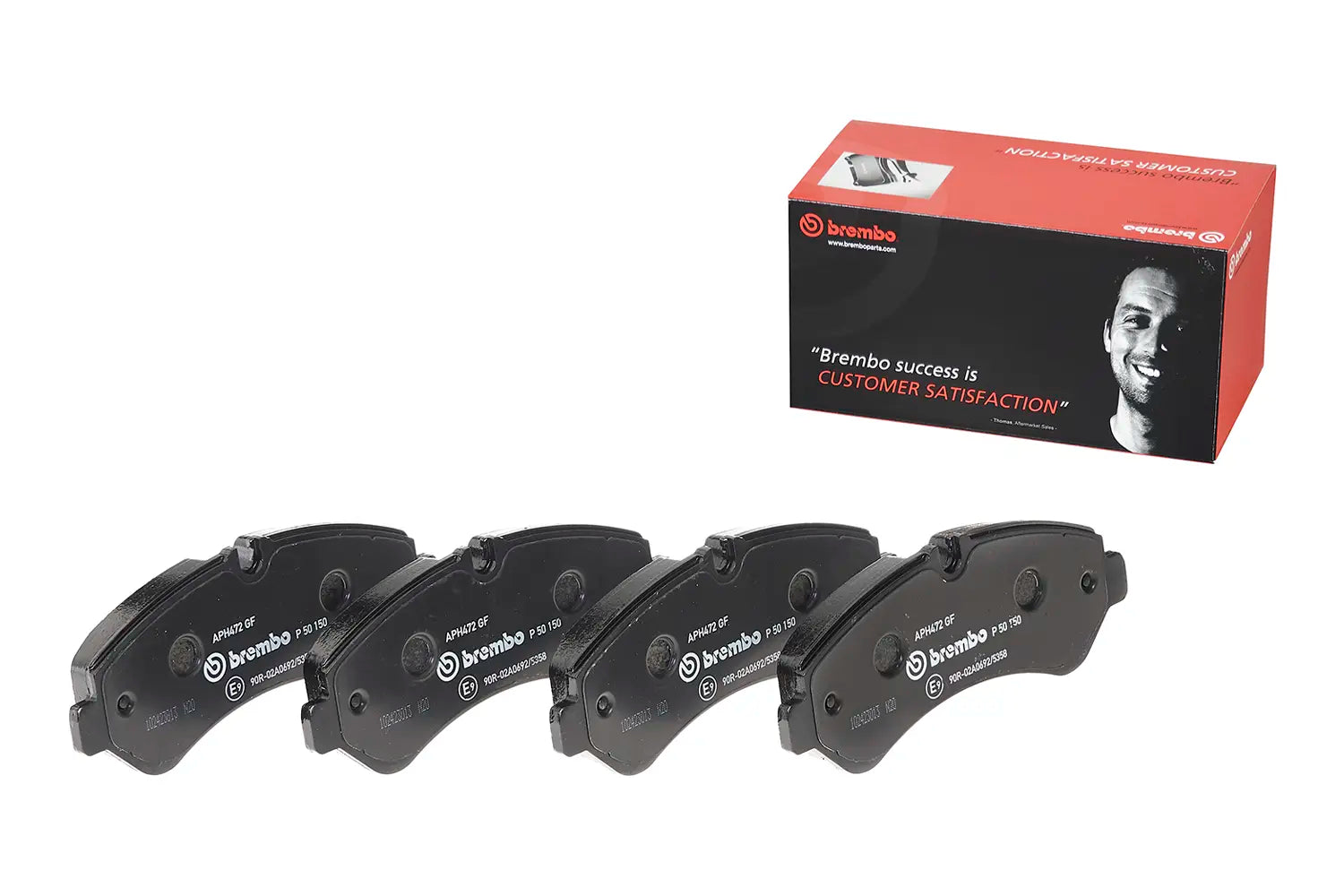 Juego de pastillas de freno BREMBO P 50 150