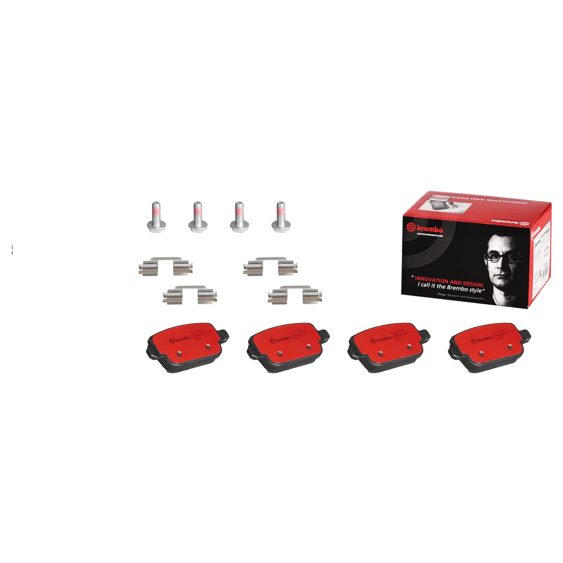 Juego de pastillas de freno BREMBO P24075N