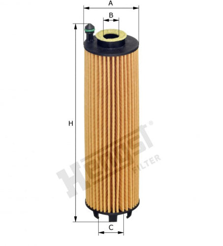 Filtro de aceite HENGST FILTER E159H D311