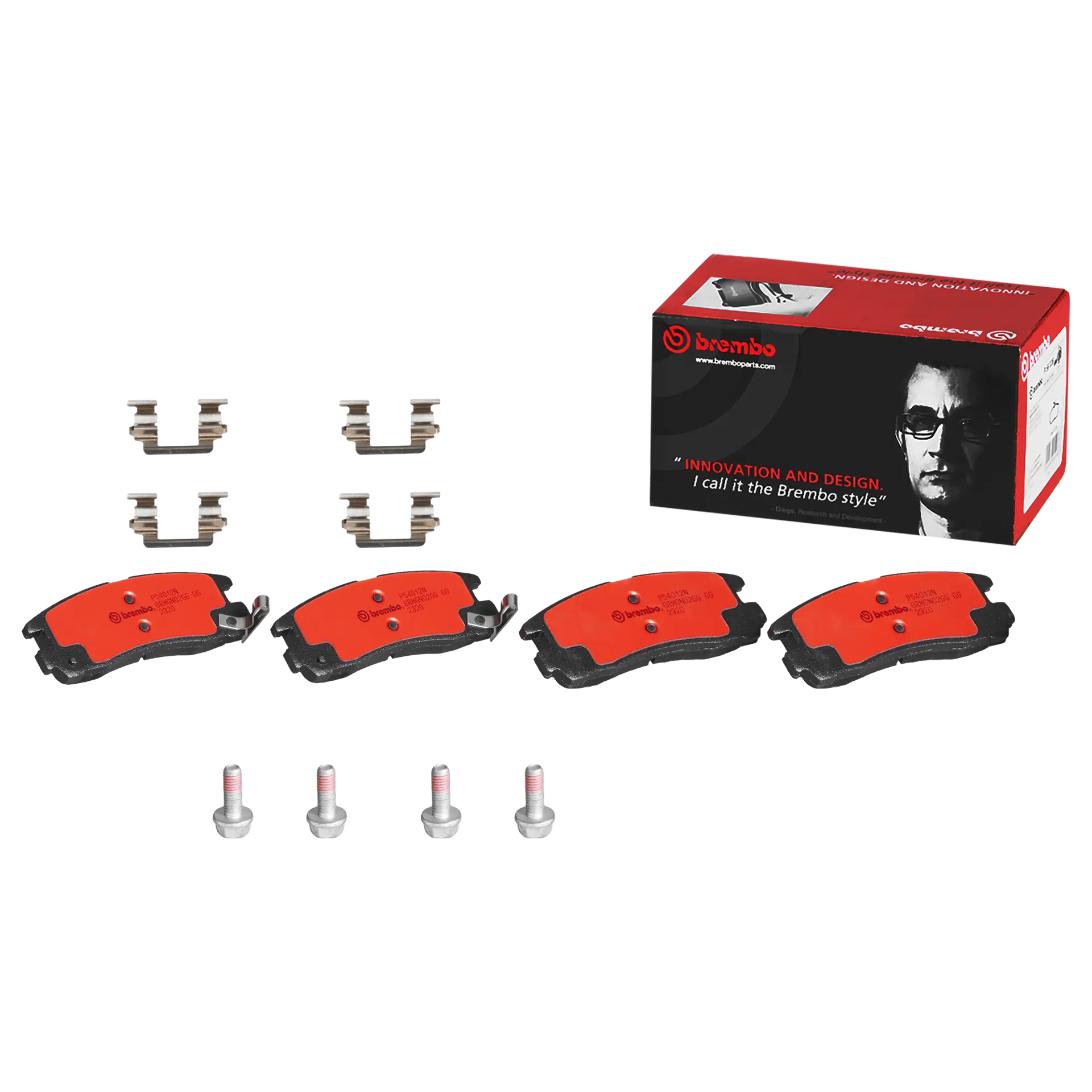 Juego de pastillas de freno BREMBO P54012N