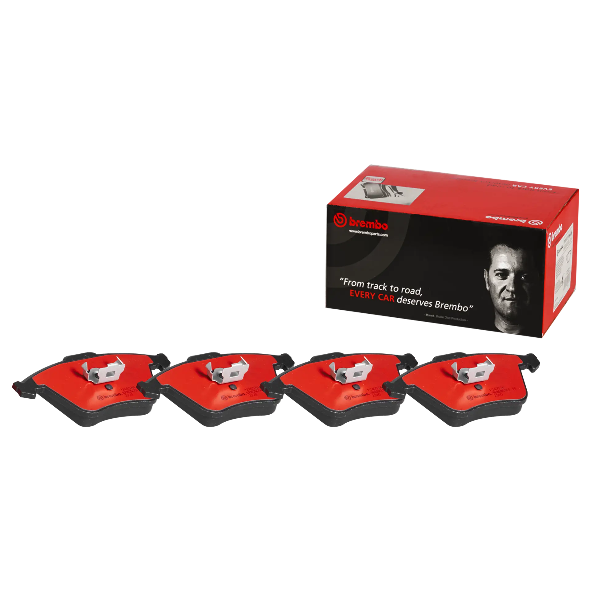 Juego de pastillas de freno BREMBO P24057N