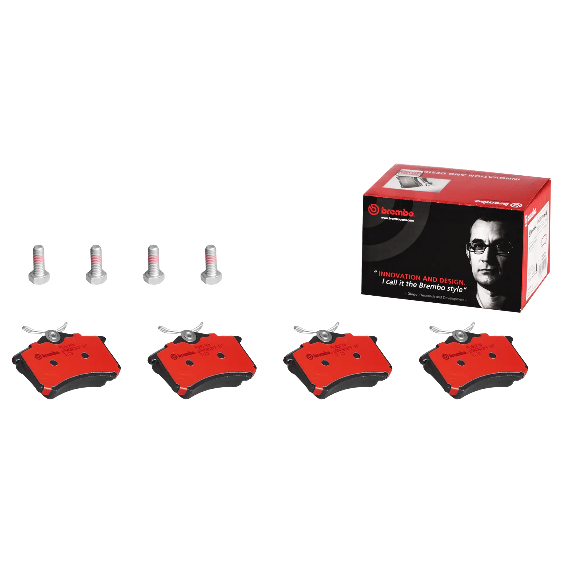 Juego de pastillas de freno BREMBO P68024N