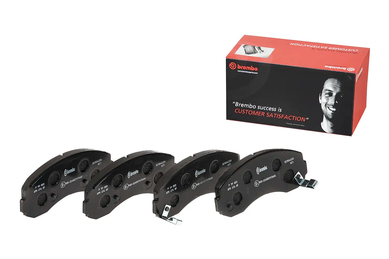 Juego de pastillas de freno BREMBO P 99 003