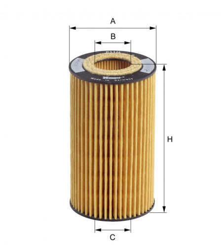 Filtro de aceite HENGST FILTER E11H D57