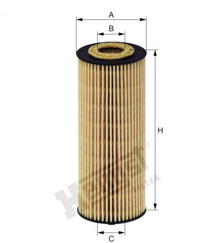Filtro de aceite HENGST FILTER E155H D122