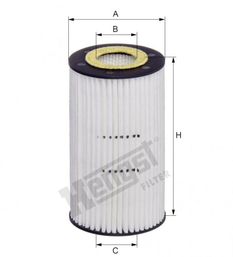 Filtro de aceite HENGST FILTER E11H02 D155
