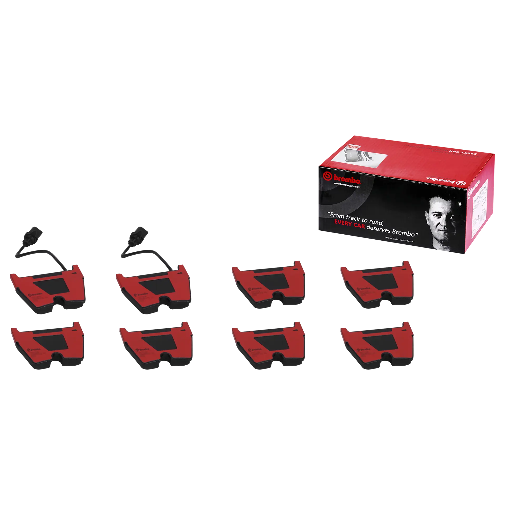 Juego de pastillas de freno BREMBO P85132N