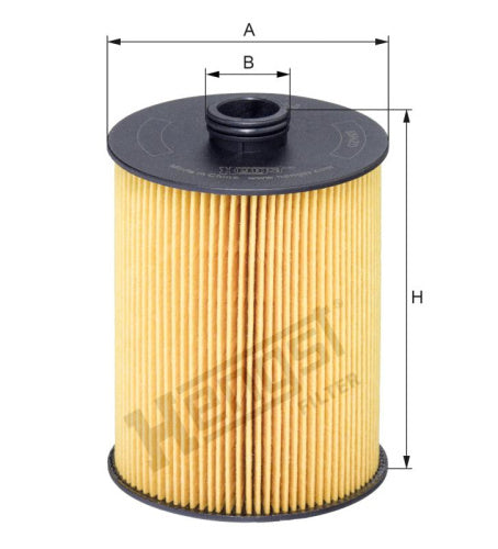 Filtro de aceite HENGST FILTER E136H D428