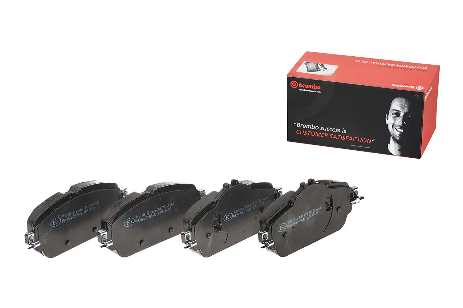 Juego de pastillas de freno BREMBO P 50 119