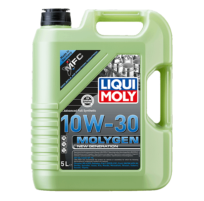 ACEITE 10W30 MOLYGEN NEW GENERATION 5 LT