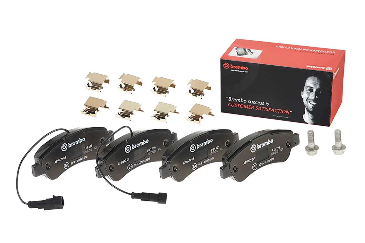 Juego de pastillas de freno BREMBO P 61 125