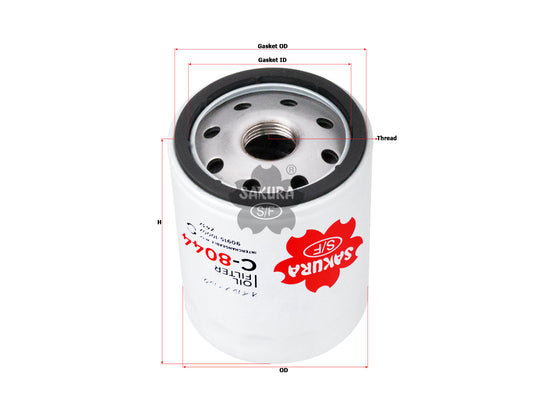 Filtro de aceite SAKURA Automotive C-8044