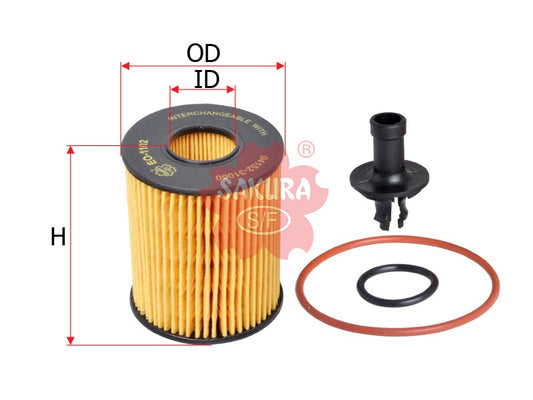 Filtro de aceite SAKURA Automotive EO-1102