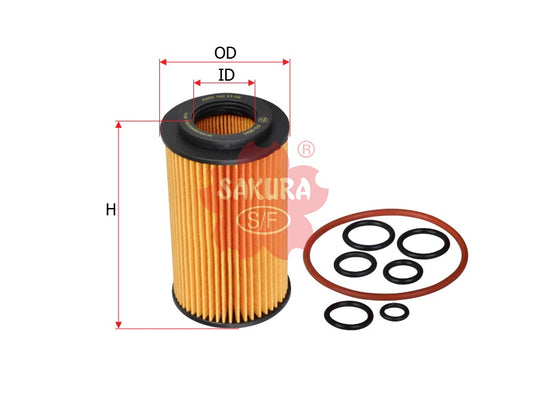Filtro de aceite SAKURA Automotive EO-2631