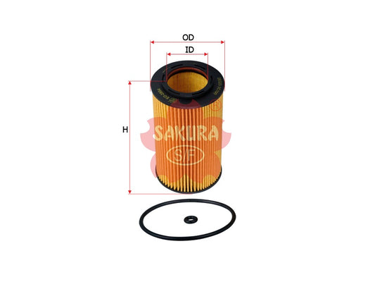 Filtro de aceite SAKURA Automotive EO-2804