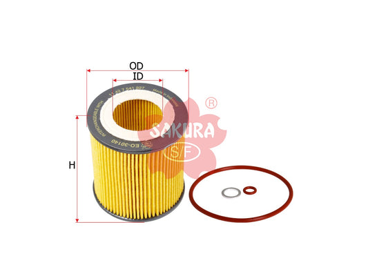 Filtro de aceite SAKURA Automotive EO-30140