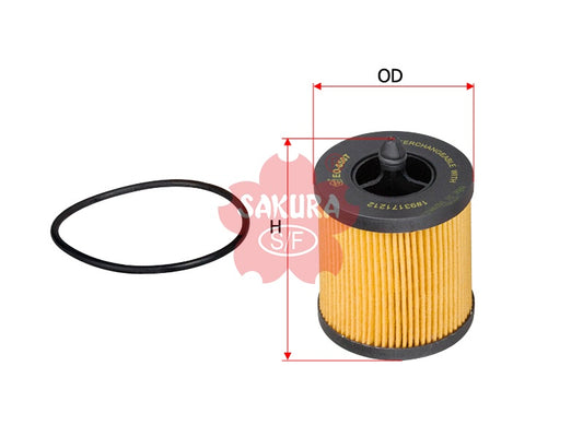 Filtro de aceite SAKURA Automotive EO-6507
