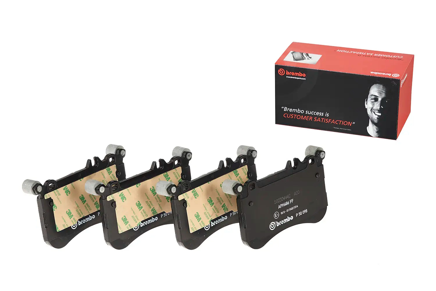 Juego de pastillas de freno BREMBO P 50 098