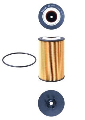 Filtro de aceite MAHLE OX 1161D