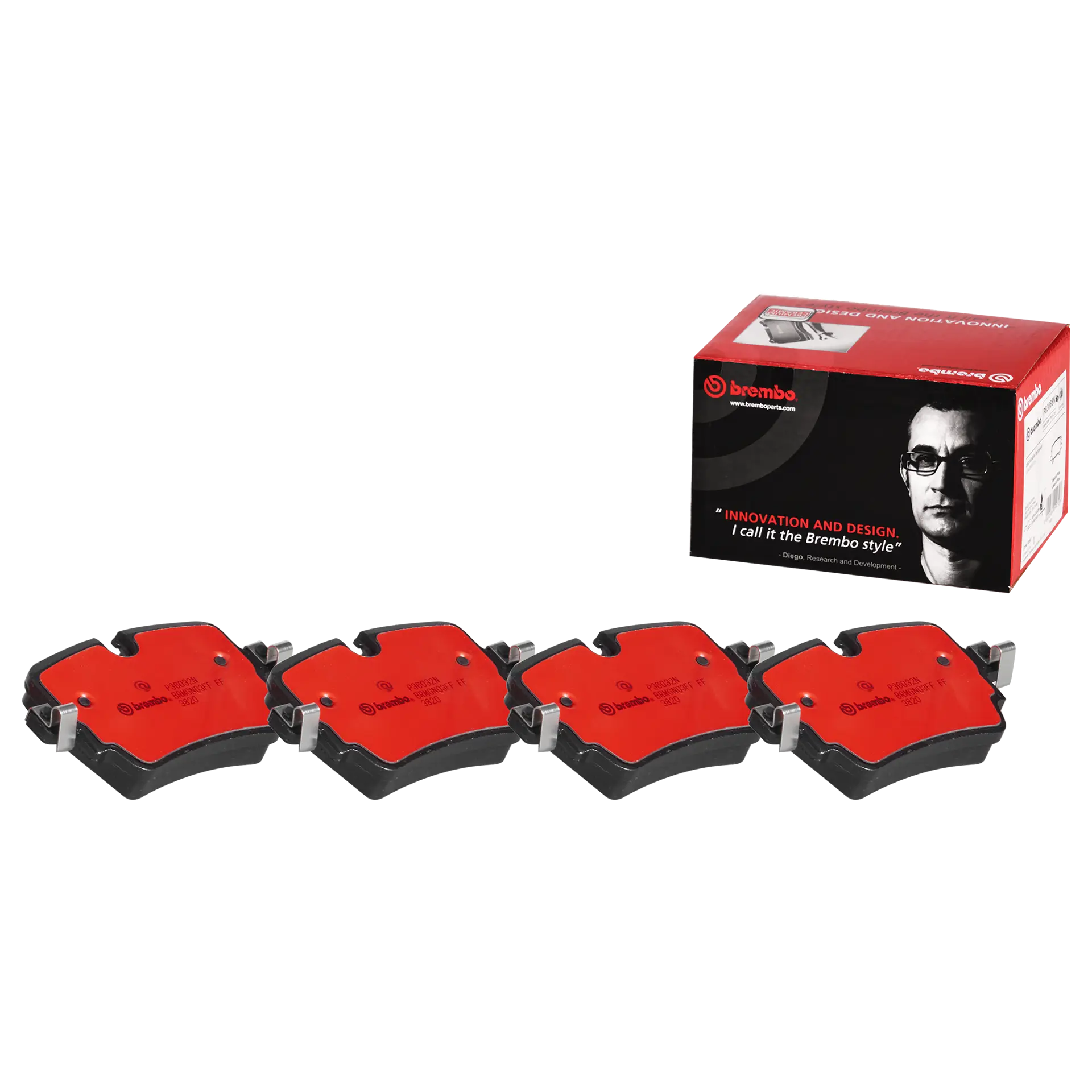 Juego de pastillas de freno BREMBO P36032N