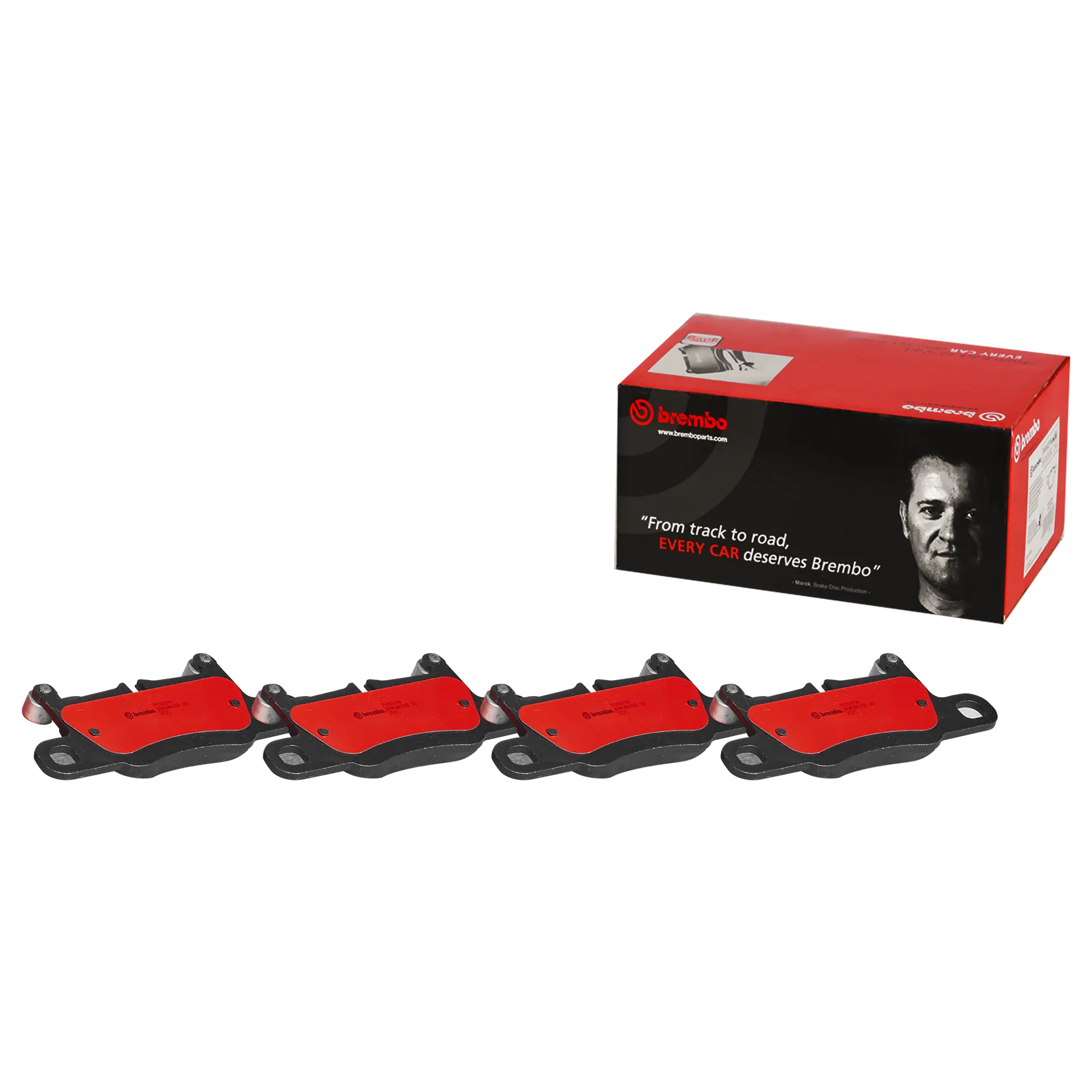 Juego de pastillas de freno BREMBO P65031N