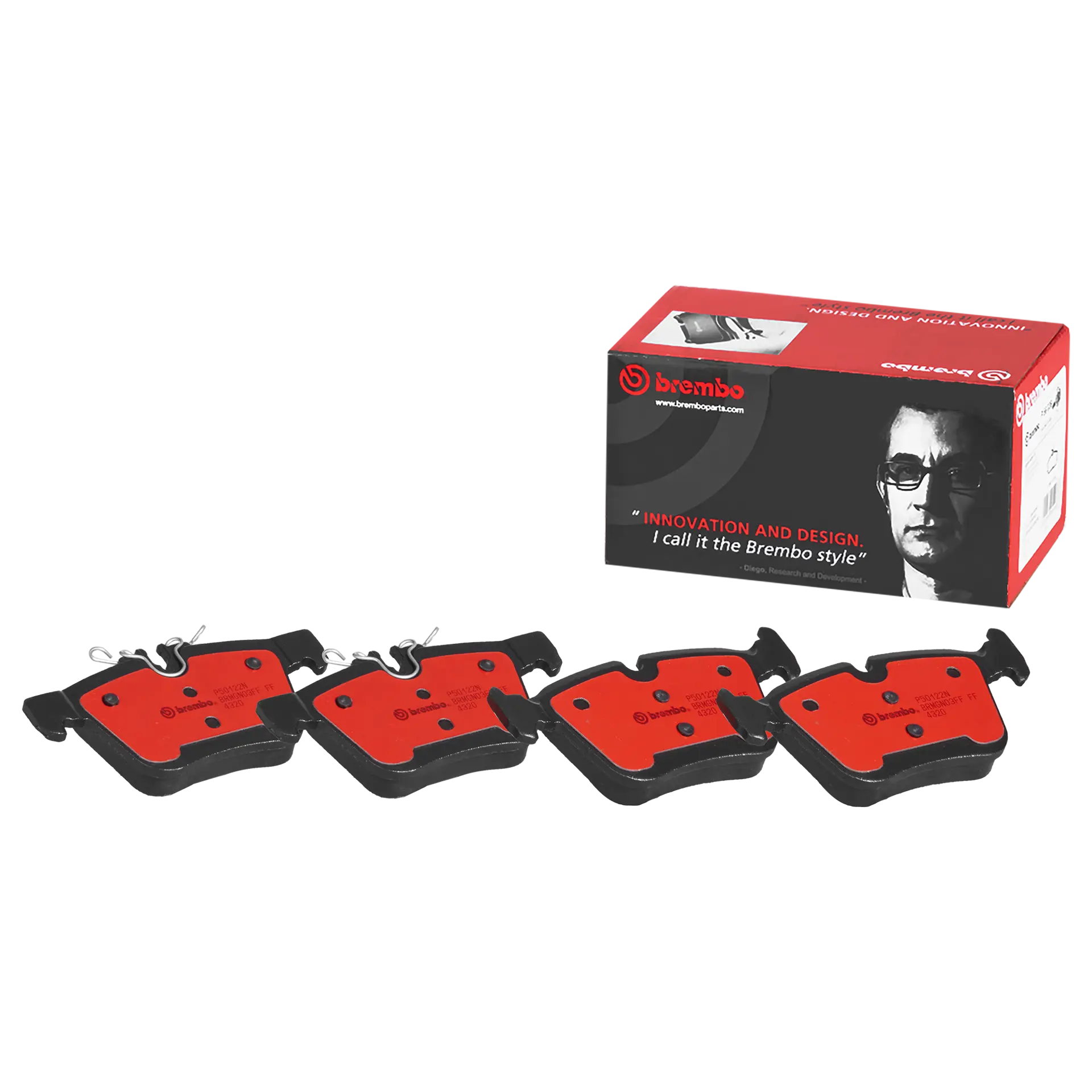 Juego de pastillas de freno BREMBO P50122N