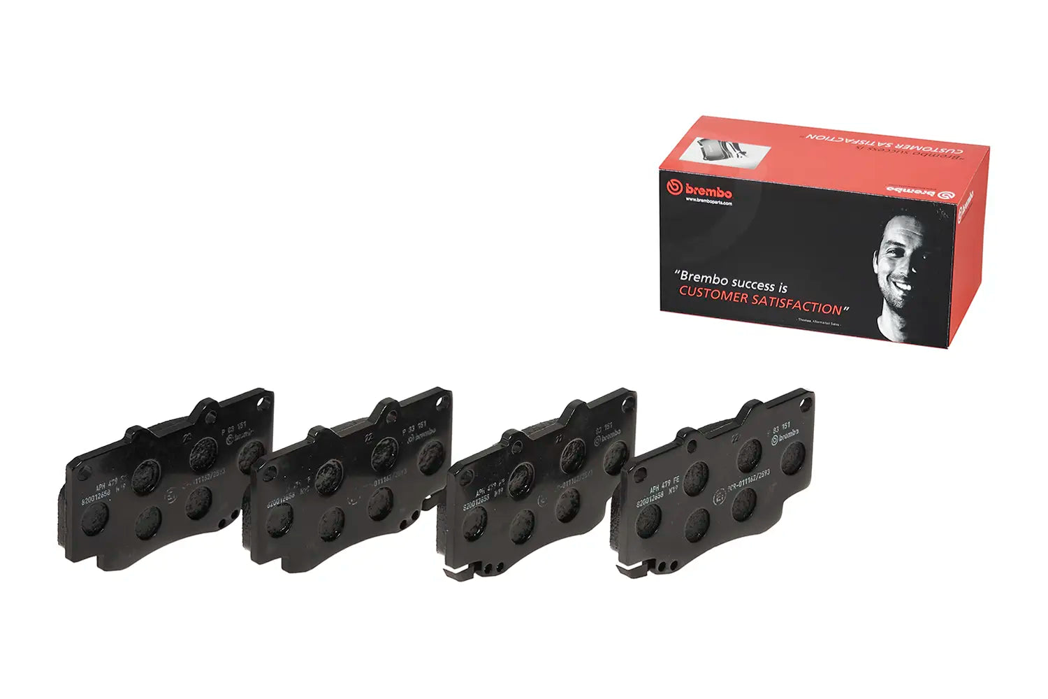 Juego de pastillas de freno BREMBO P 83 151
