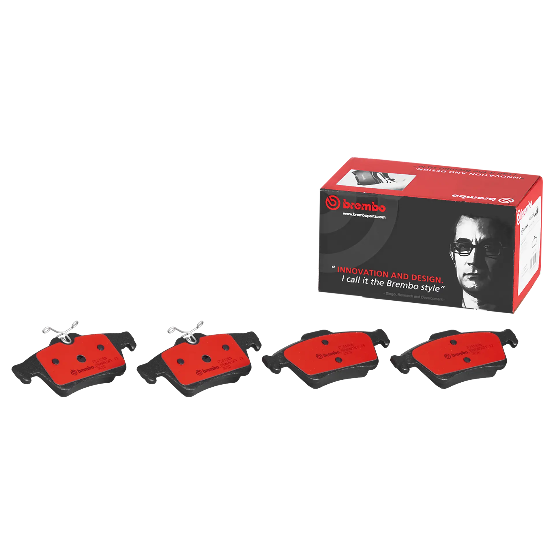 Juego de pastillas de freno BREMBO P24148N