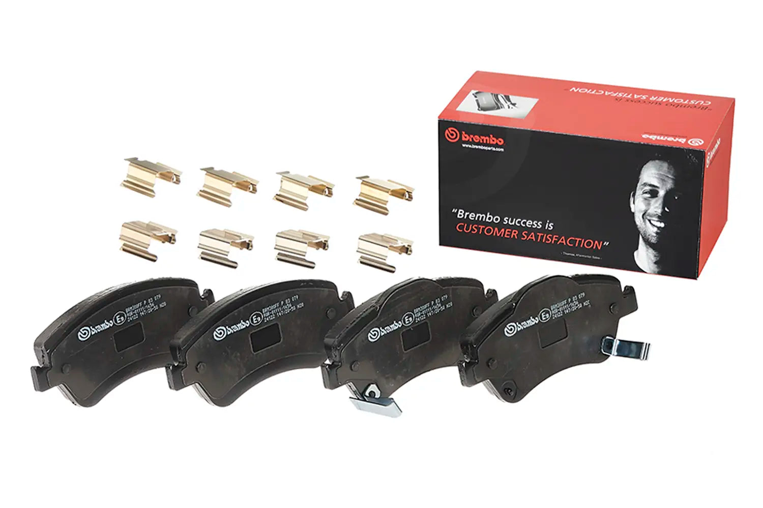 Juego de pastillas de freno BREMBO P 83 079