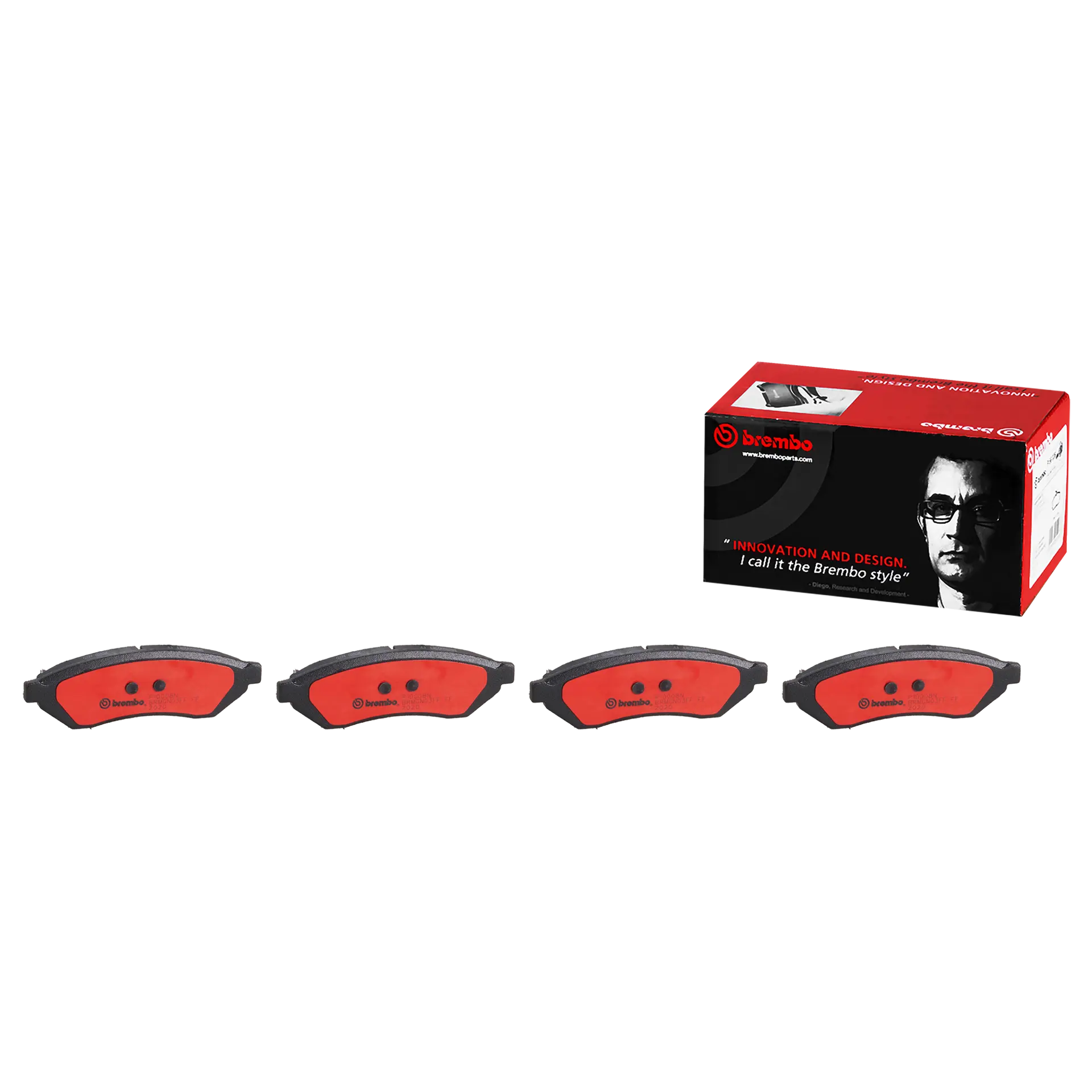 Juego de pastillas de freno BREMBO P10008N