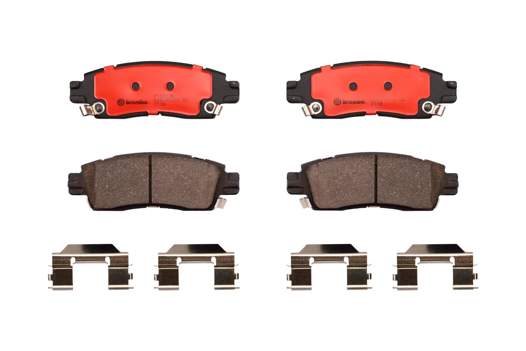 Juego de pastillas de freno BREMBO P10010N