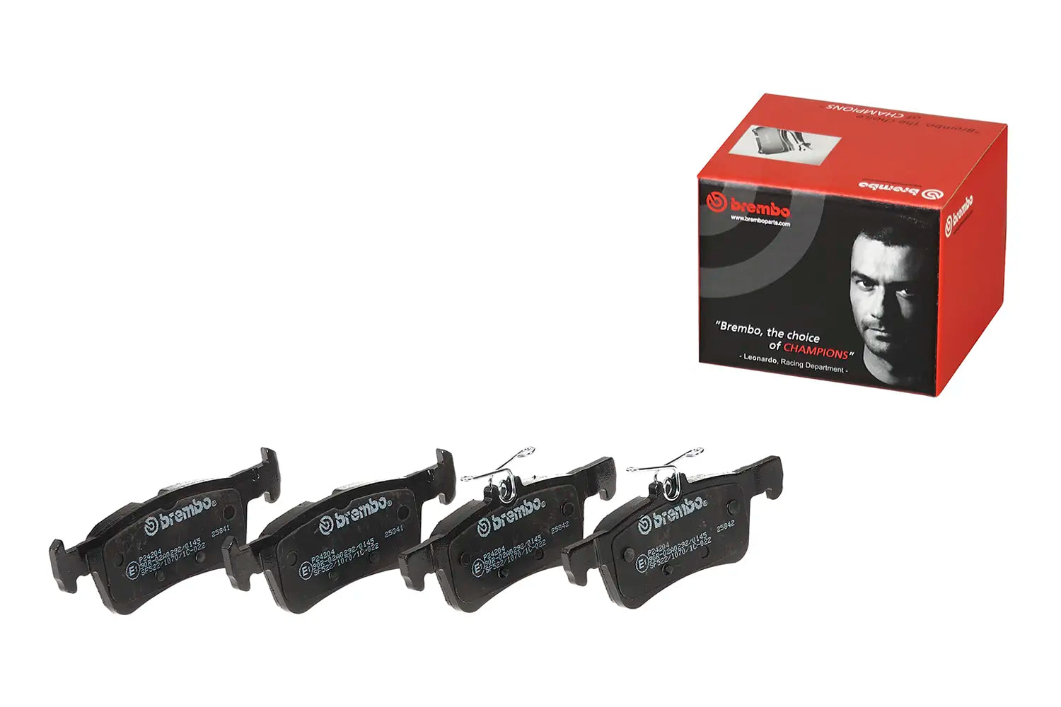 Juego de pastillas de freno BREMBO P 24 204