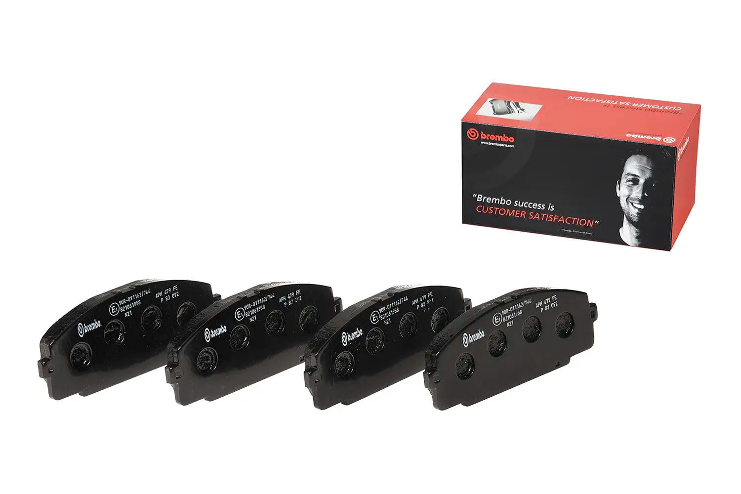 Juego de pastillas de freno BREMBO P 83 092