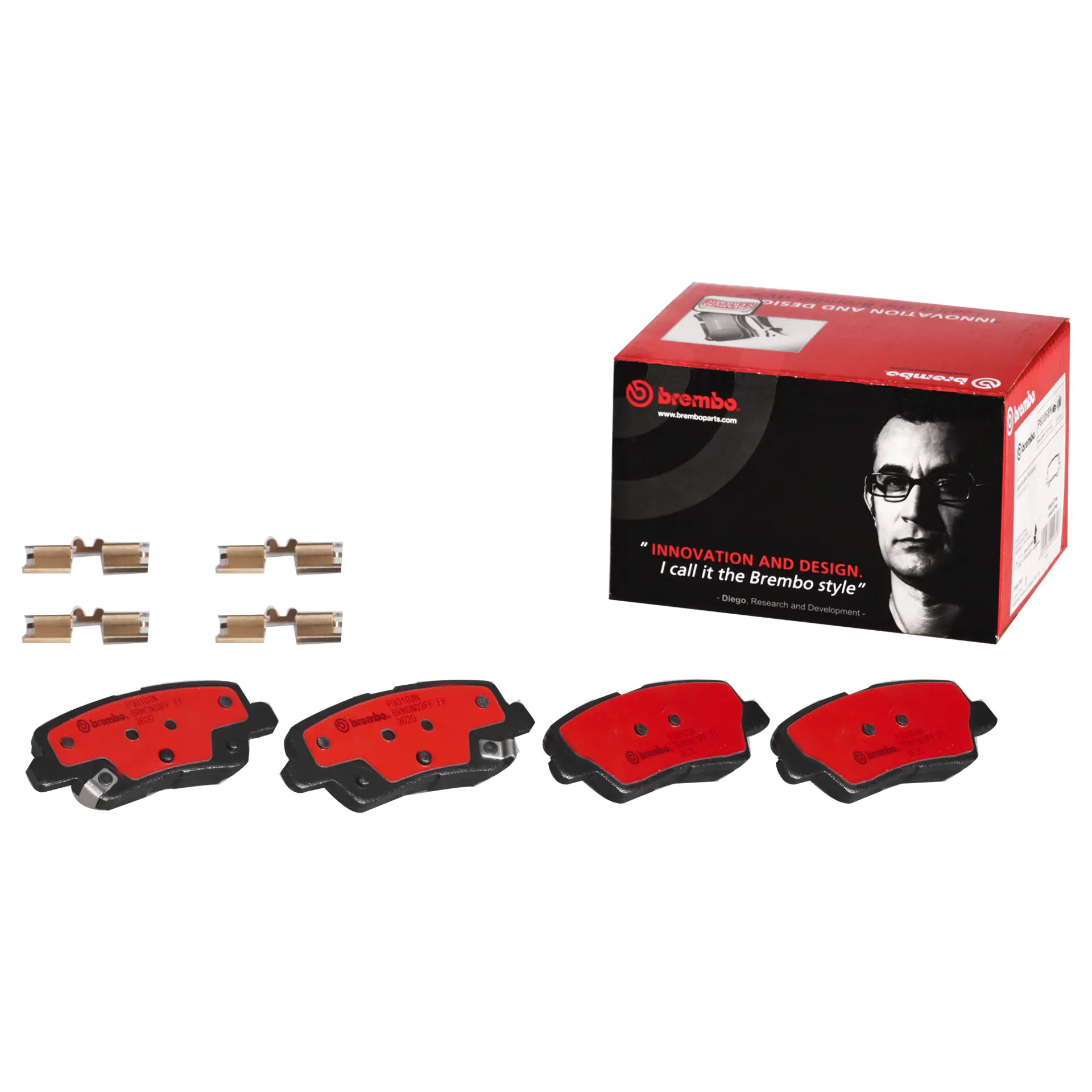 Juego de pastillas de freno BREMBO P30103N