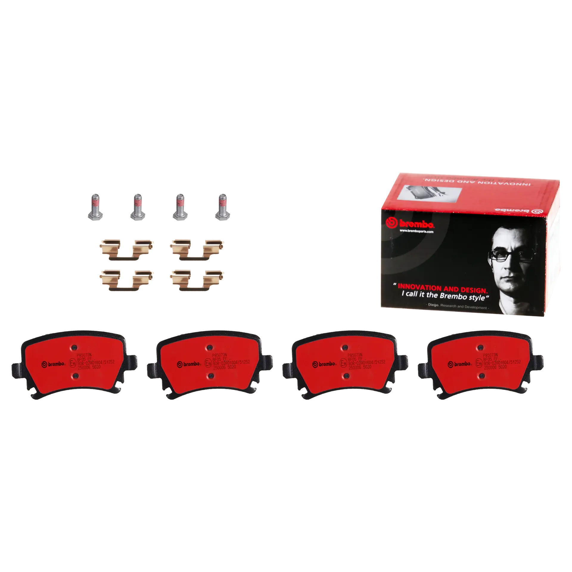 Juego de pastillas de freno BREMBO P85073N