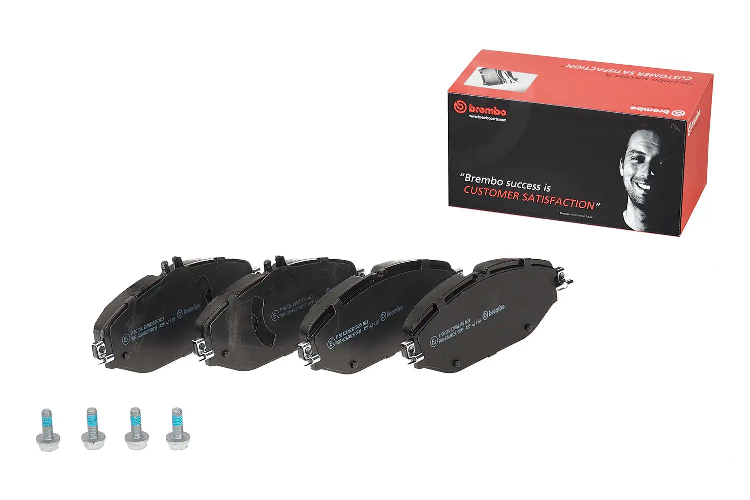 Juego de pastillas de freno BREMBO P 50 124